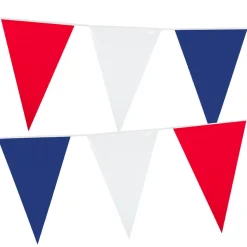 Rood Wit Blauwe Slinger Groot 10m