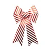 Rood Witte Strik Gestreept 38cm