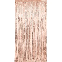 Rose Goud Deurgordijn Metallic 2m