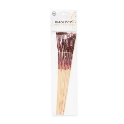 Rose Gouden Cocktailprikkers Parasol Lang 10st
