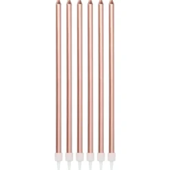 Rose Gouden Kaarsen 15cm 16st