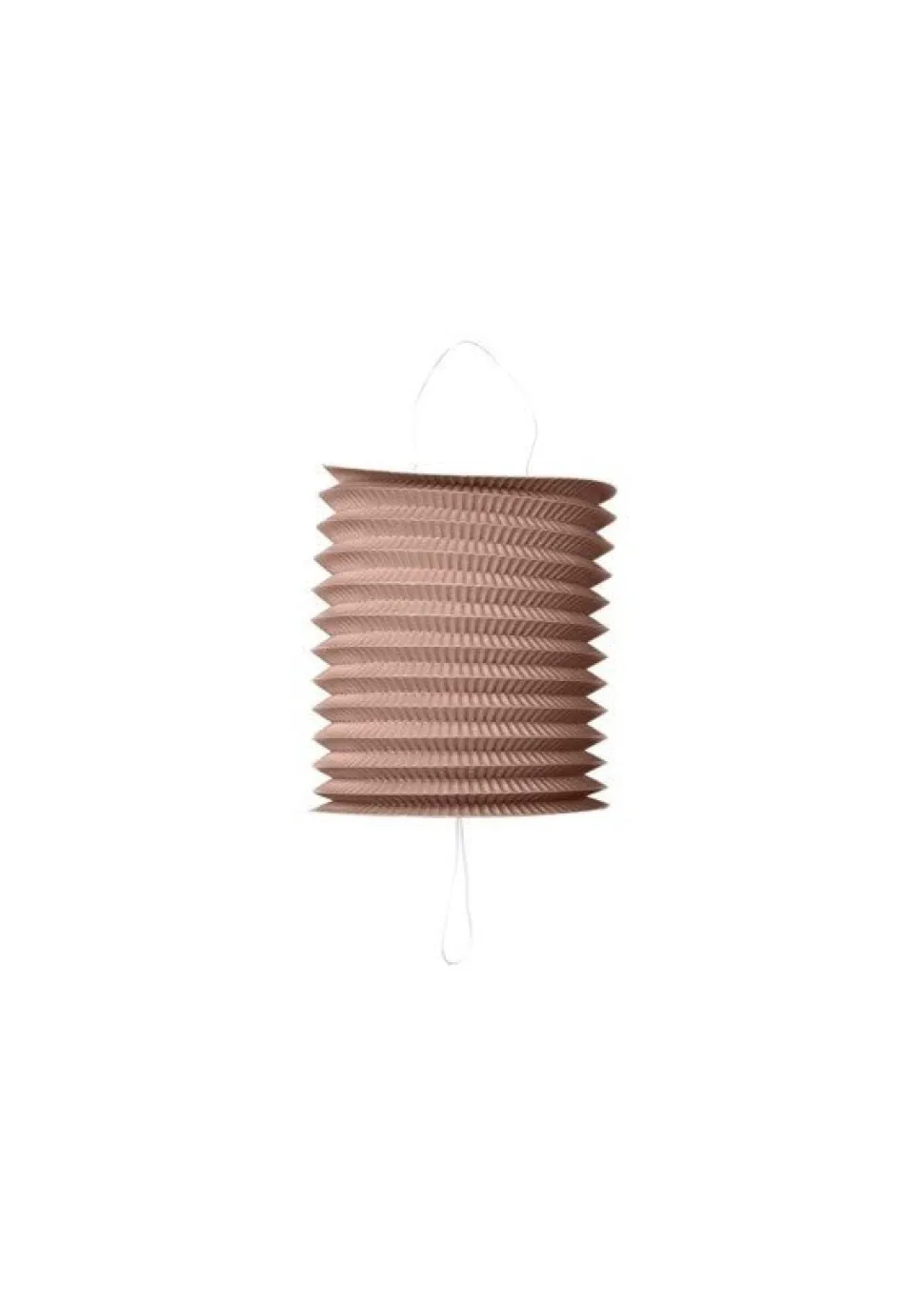 Rose Gouden Lampion Metallic 16cm