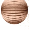 Rose Gouden Lampion Metallic 25cm