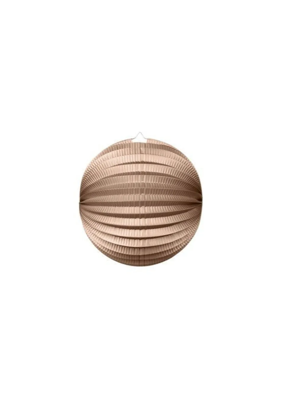 Rose Gouden Lampion Metallic 25cm