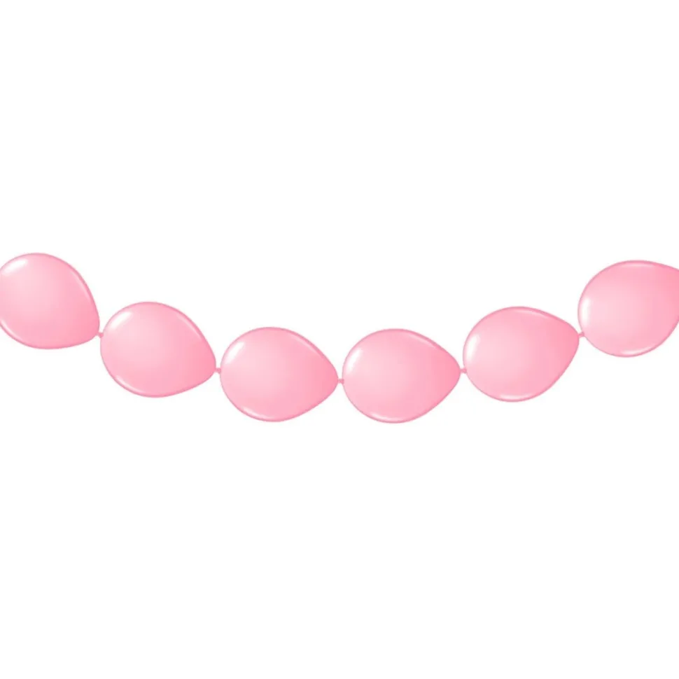 Roze Ballonnenslinger 3m 8st