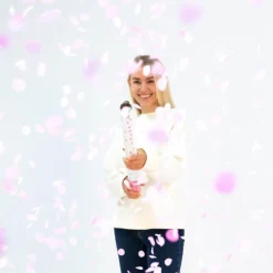 Roze Confetti Kanon 60cm