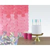 Roze Deurgordijn Zilver 1,7m