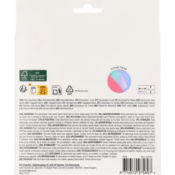 Roze Deurgordijn Zilver 1,7m