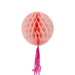 Roze Honeycombs 30cm 3st