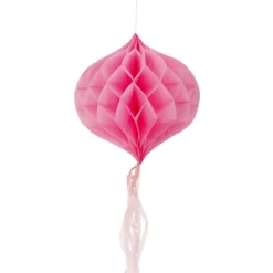 Roze Honeycombs 30cm 3st