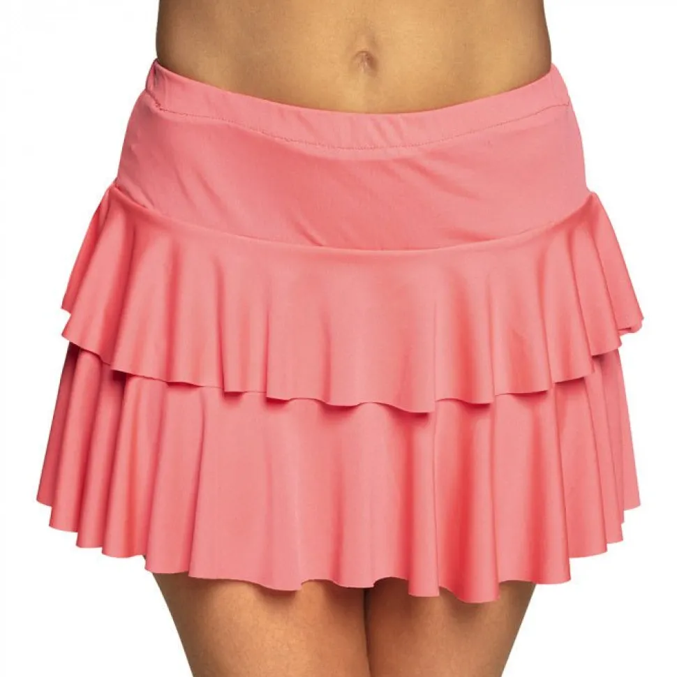 Roze Minirok Ruches