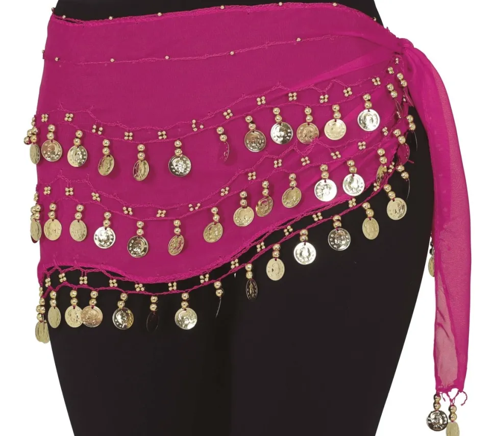 Roze Rok Buikdanseres 1,35m