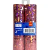 Roze Serpentines Holografisch 4m 18 ringen 2st