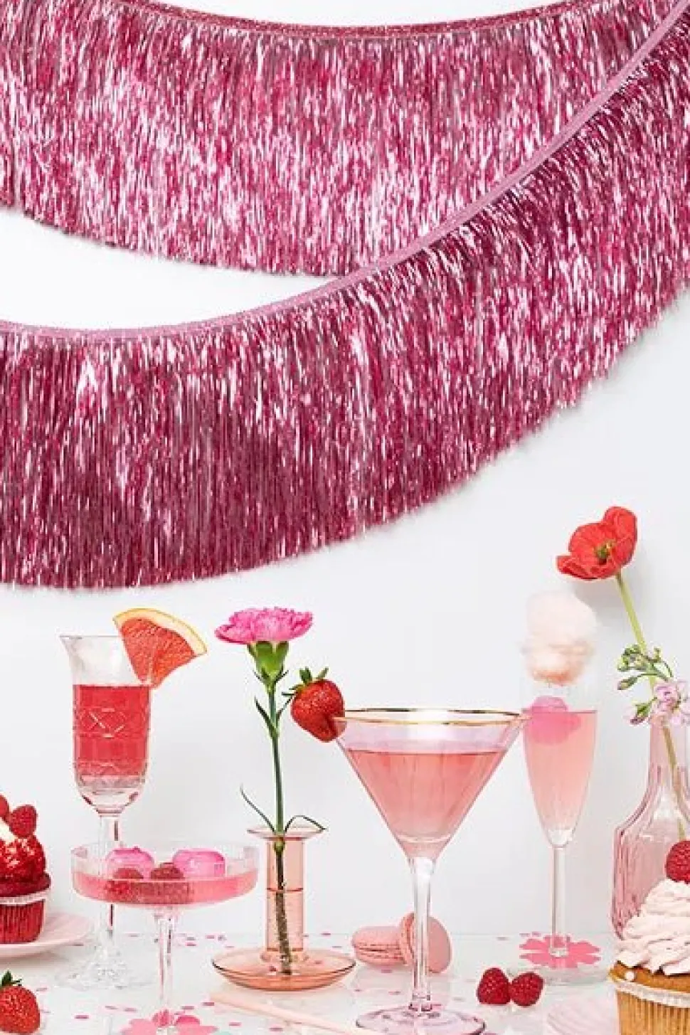 Roze Slinger Franjes