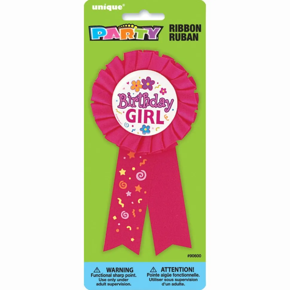 Rozet Birthday Girl 14cm