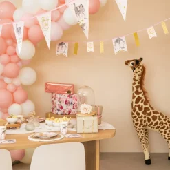 Safari Slinger Roze Geboorte 6m