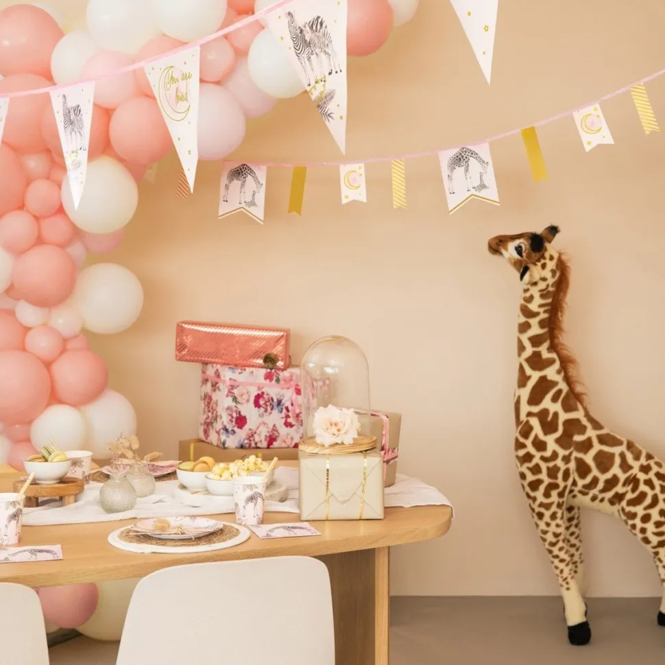 Safari Slinger Roze Geboorte 6m