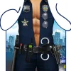 Schort Politie Man