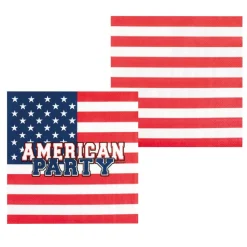 Servetten American Party Papier 33cm