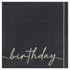 Servetten Birthday 12,5cm 16st