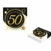 Servetten 50 Jaar 33cm 12st