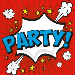 Servetten Party 33cm 20st