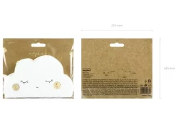 Servetten Wolk 16cm 20st