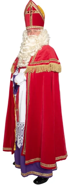 Sinterklaaspak Katoen Fluweel 4 delig