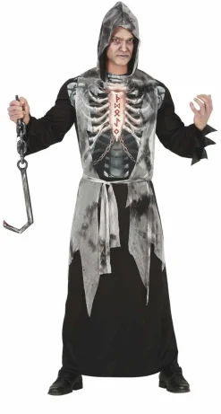 Skelet Halloween Kostuum Heren L