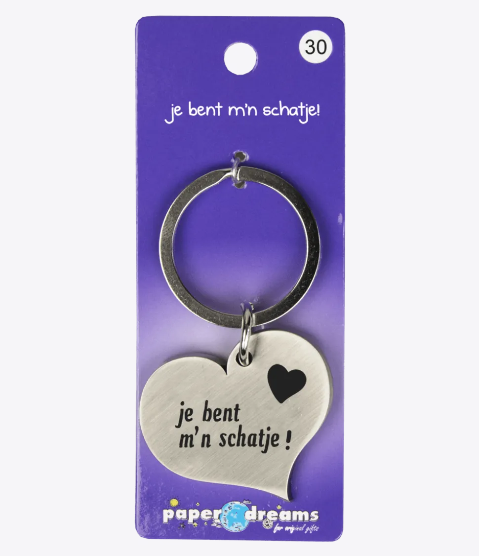 Sleutelhanger M'N Schatje 10cm
