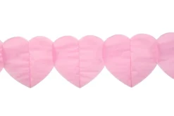 Slinger Hartjes Licht Roze 6m