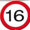 Slingers 16 Jaar Verkeersbord 12m