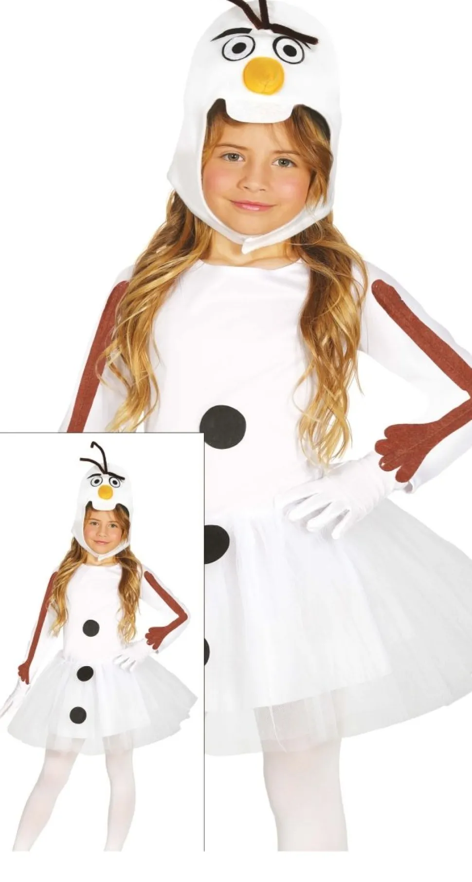 Sneeuwpop Jurkje Meisje