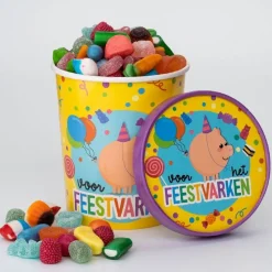 Snoepbakje Feestvarken 12cm