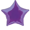Ster Helium Ballon Paars Leeg 50cm