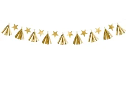 Sterren Tassel Slinger Goud 1,3m