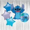 Stitch Helium Ballonnen Set Leeg 6st