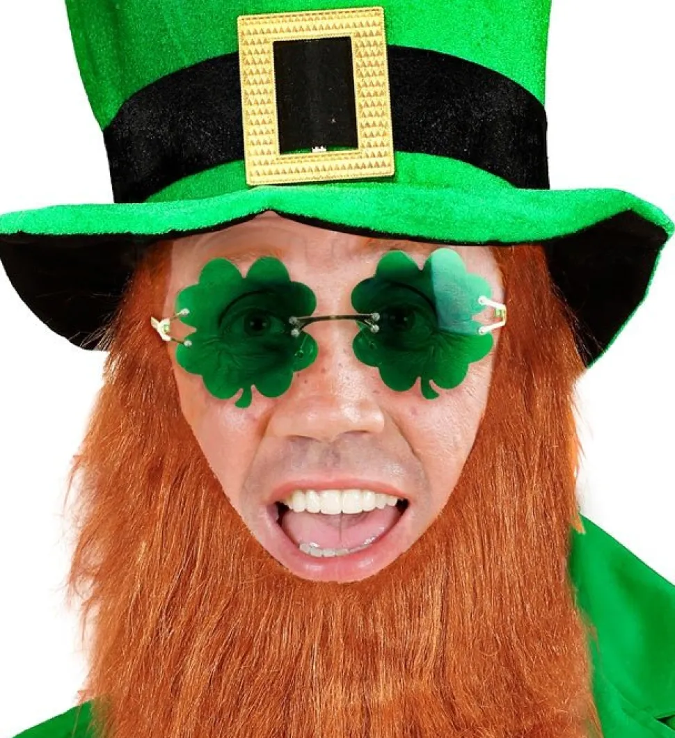 St. Patrick'S Day Bril Groen Klaver