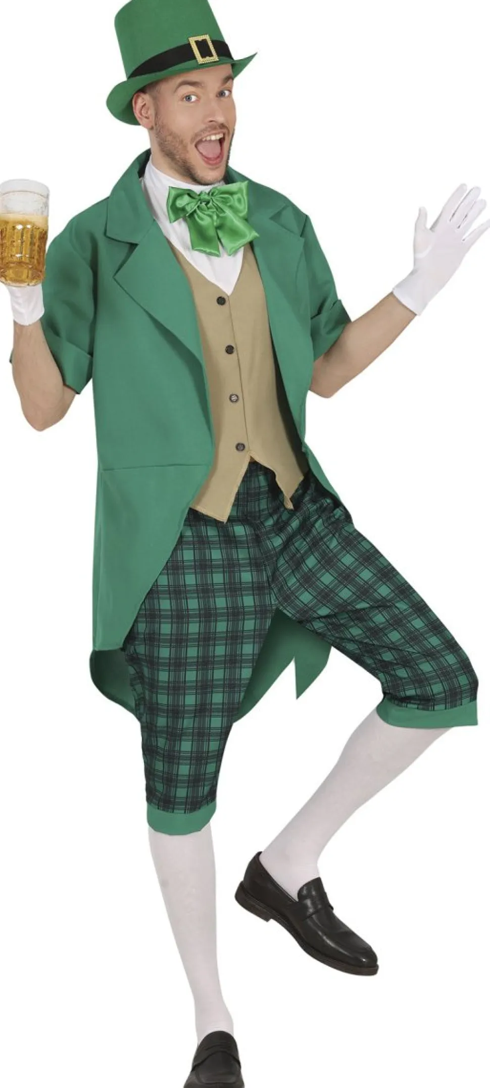 St. Patrick'S Day Kostuum Groen Heren