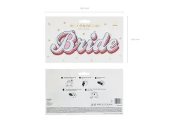 Strijk Embleem Bride 22cm