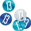Tafelconfetti 13 Jaar Blauw 14gr