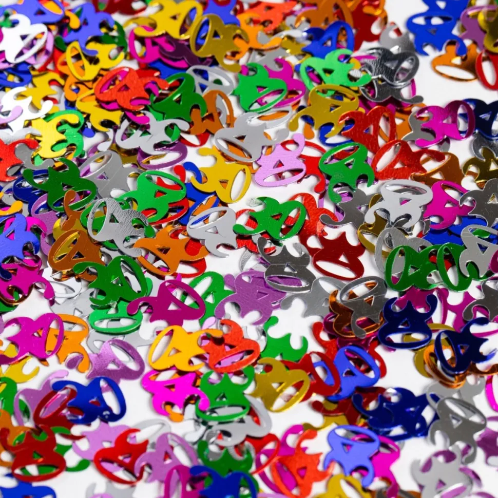 Tafelconfetti 30 Jaar Gekleurd