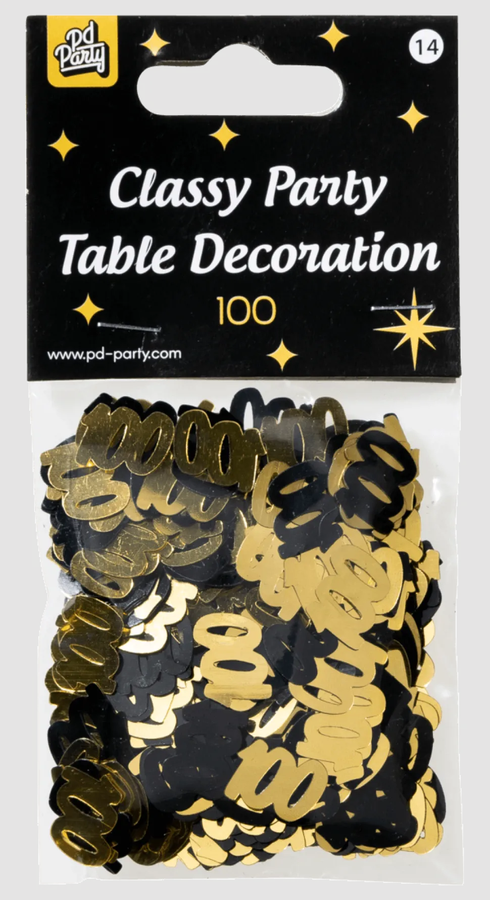 Tafelconfetti 100 Jaar 20gr