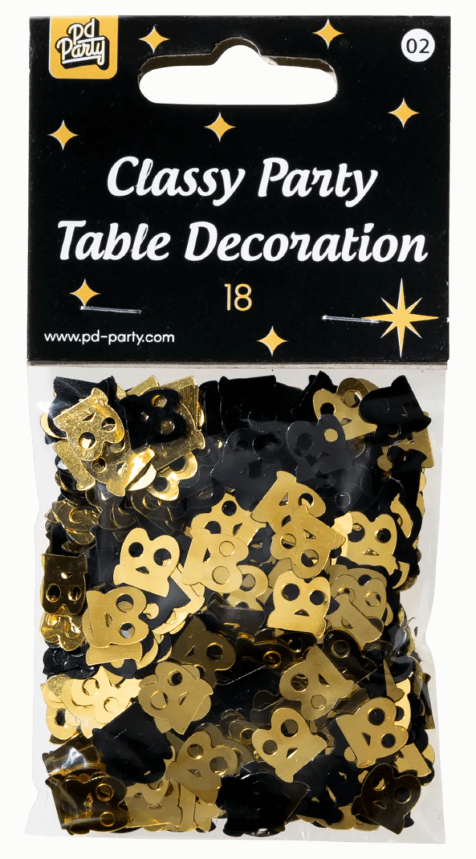 Tafelconfetti 18 Jaar 20gr