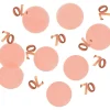 Tafelconfetti 70 Jaar Rose Goud 2,4cm 25gr