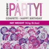 Tafelconfetti 80 Jaar Roze 14gr