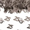 Tafelconfetti 25 Jaar Zilver 1cm 600st