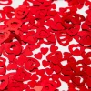 Tafelconfetti Open Hartjes Rood