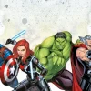 Tafelkleed Avengers Infinity Stones 1.8m