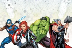 Tafelkleed Avengers Infinity Stones 1.8m